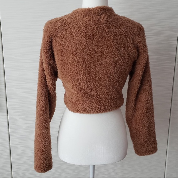 Victoria's Secret Cropped Teddy Jacket - Picture 2 of 3